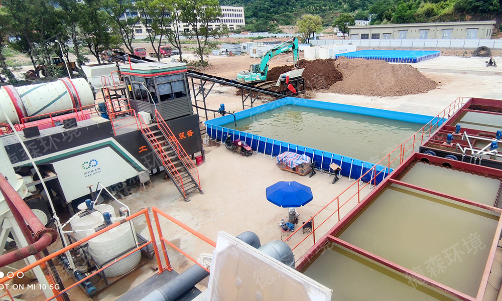 為土壤修復而生！德森土壤淋洗修復設(shè)備“秀”給你看