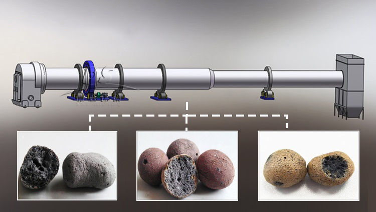 陶粒砂回轉(zhuǎn)窯如何制成陶粒砂，如何處理泥漿圈？